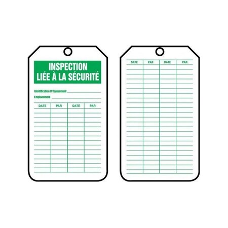 Accuform RP-Plastic, 3-1/4 in Width, 0.075 in Height, , 25 PK FRTRS315PTP